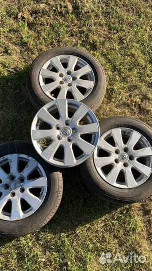 Литые диски r16 на toyota corolla, Camry бу