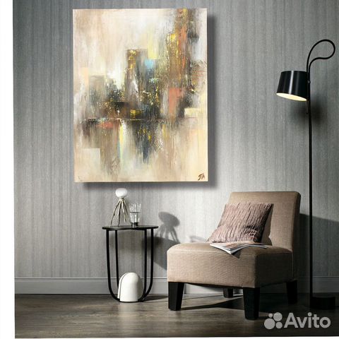 Интерьерная картина текстурная