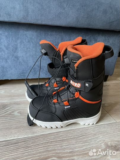 Детские ботинки для сноуборда