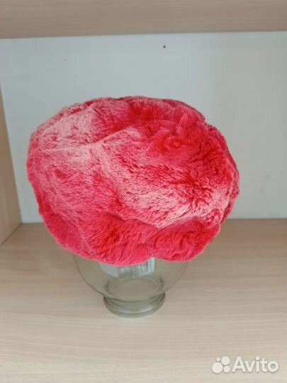 Норковый мягкий берет