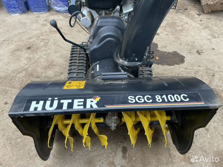 Снегоуборочная машина huter 8100