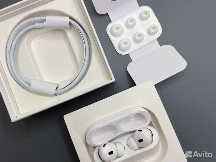 Airpods pro 2 premium с регулировкой громкости