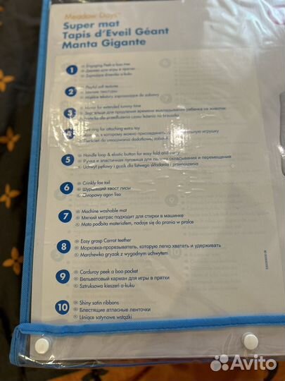 Развивающий коврик tiny love солнечная полянка