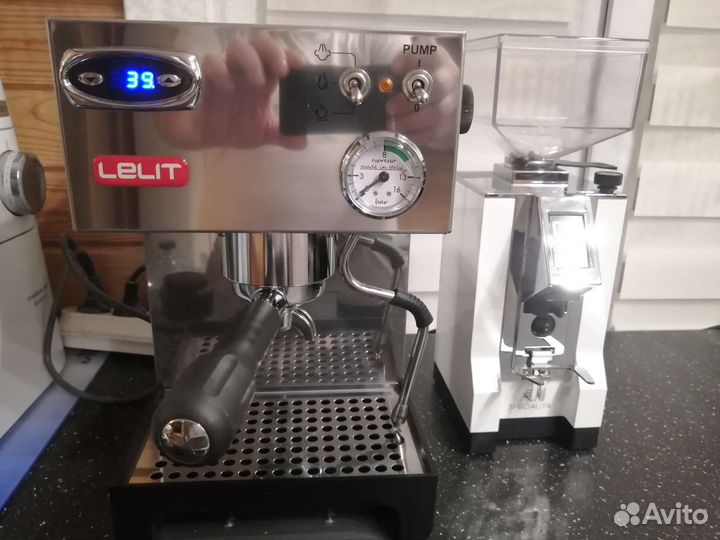 Кофемашина эспрессо рожковая Lelit Anna pl41tem