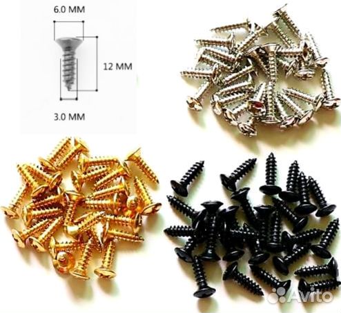 Винты Саморезы stratocaster telecaster