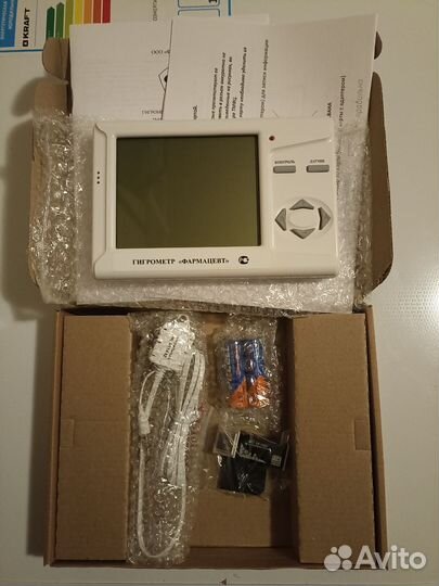 Гигрометр электронный фармацевт тмфц-211