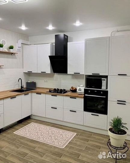 Кухня модульная новая белая