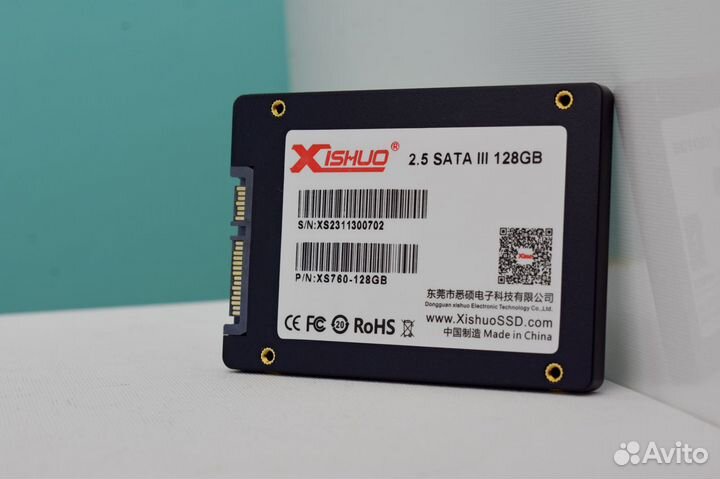 Жесткий диск xishuo SSD 128GB 2,5