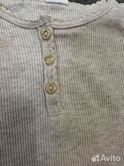 Лонгслив hm 74 для девочки