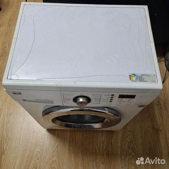 Стиральная машинка LG F1222NDR 6 кг