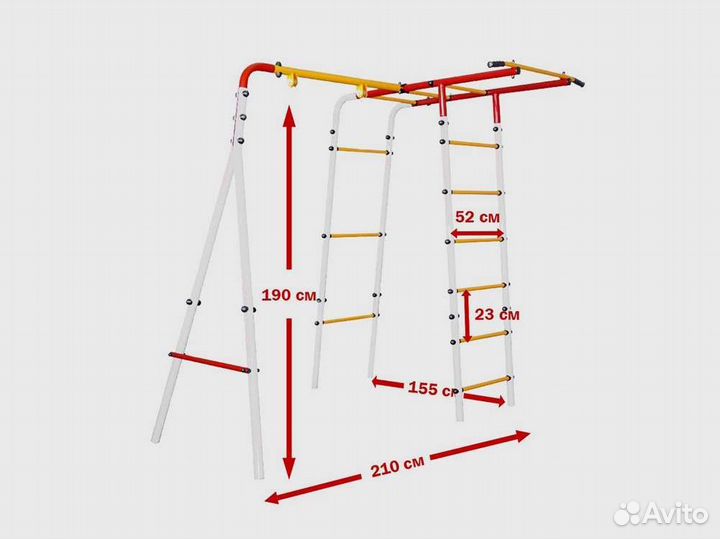 Уличный комплекс для детей