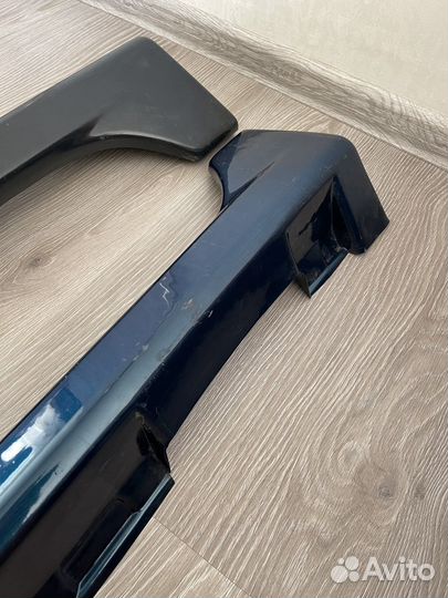 Пороги пластиковые Mazda 3 BK (седан/хетч)