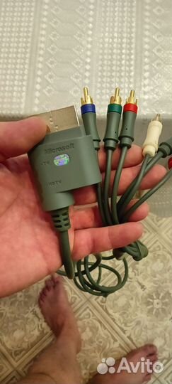 Компонентный кабель xbox 360 hdtv