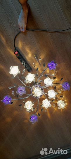 Люстра потолочная светодиодная бу