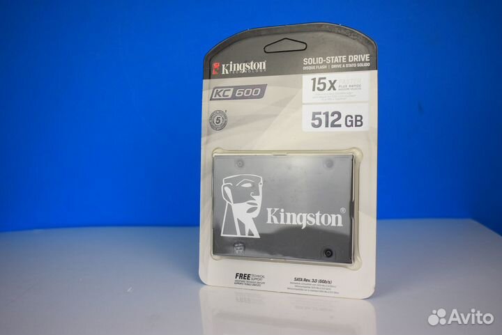 SSD KC600 512 GB