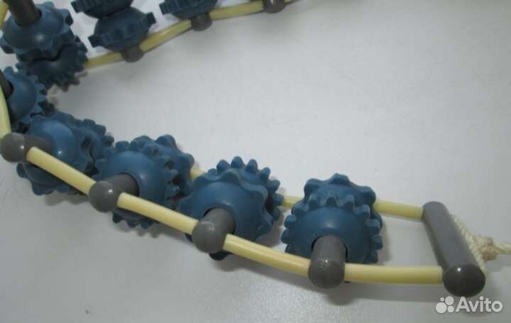 Советский массажер. новый. резиновые ролики, СССР