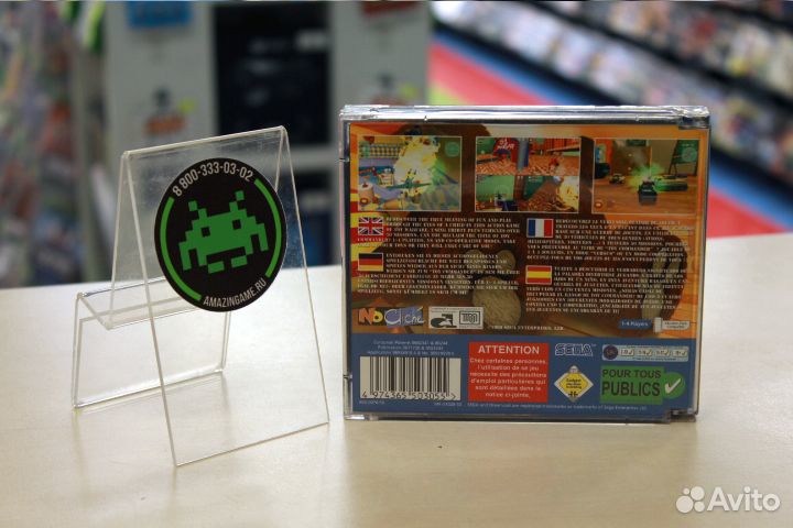 Toy Commander, б/у, английский (sega Dreamcast)