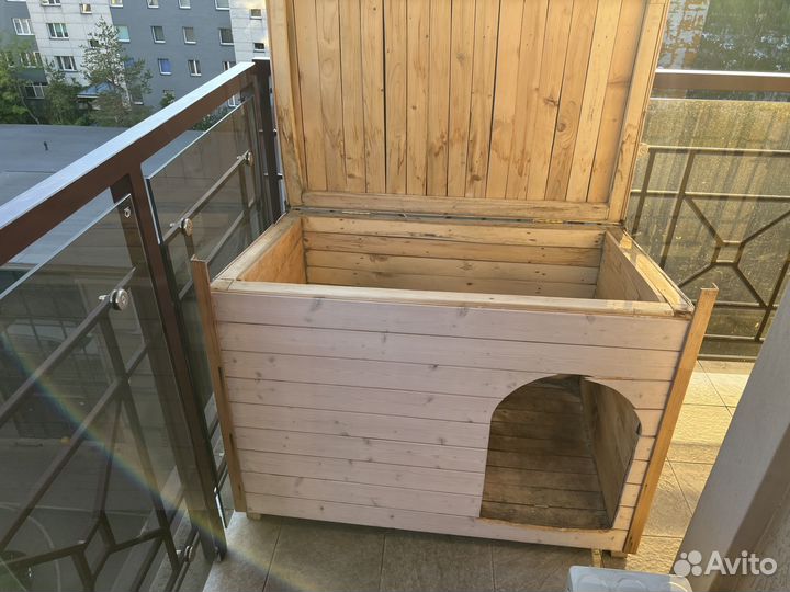 Будка для собаки утепленная