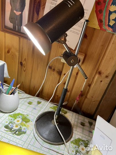 Лампа настольная луч-63 СССР