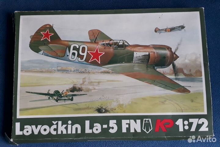 Сборная модель Ла-5фн 1/72 KP