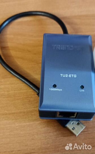 Сетевой адаптер trendnet TU2-ETG