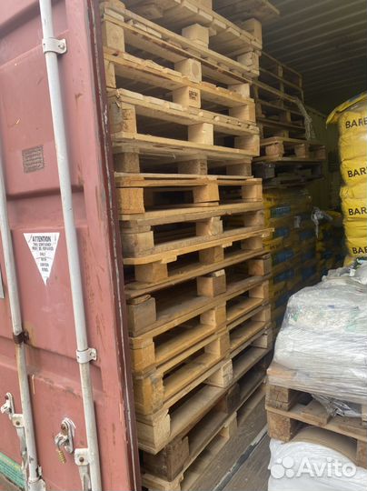 Поддоны паллеты бу 120см х 100 см поштучно