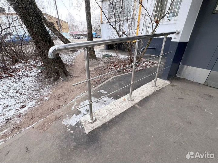 Перила из нержавеющей стали, ограждение