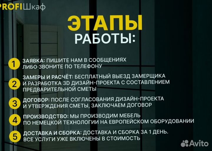 Шкафы и двери.Мебель на заказ