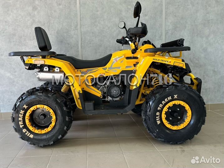 Квадроцикл Motoland wild track x winch