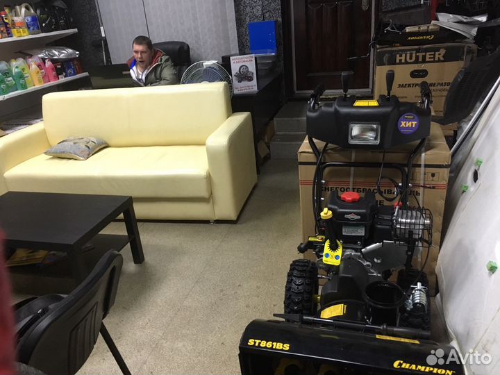 Снегоуборщик Чемпион sT 762e новые 861
