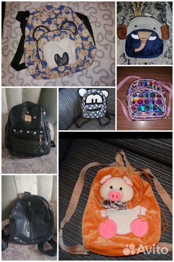 Детские рюкзаки, сумки