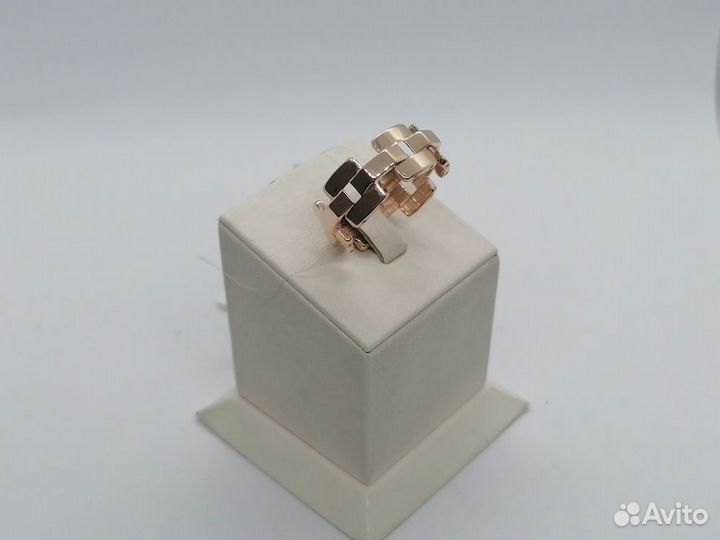 Золотое Кольцо без камня 585 (дбр)