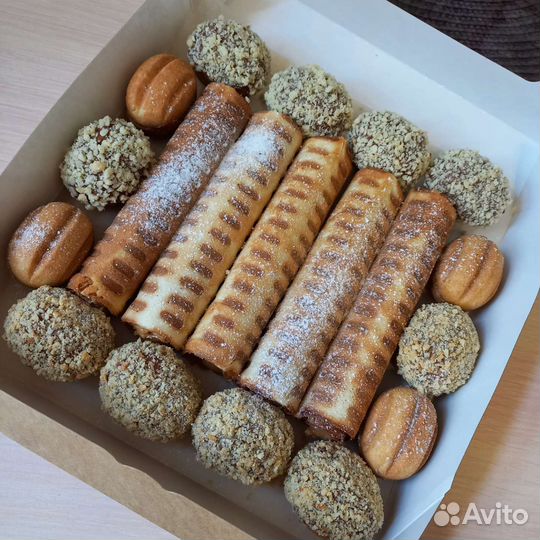 Орешки,трубочки,муравейник, картошка