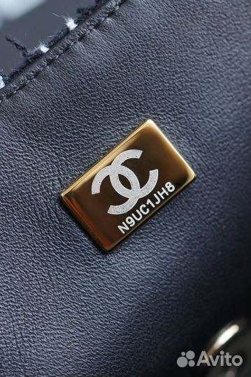 Сумка chanel mini handle твид