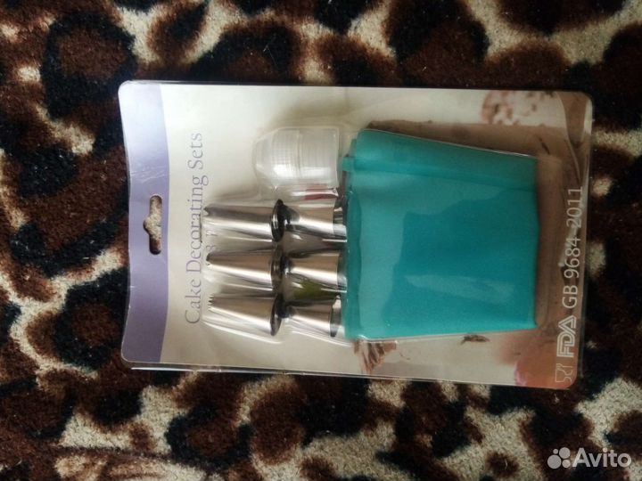 Рукав и формы для украшения кулинарии