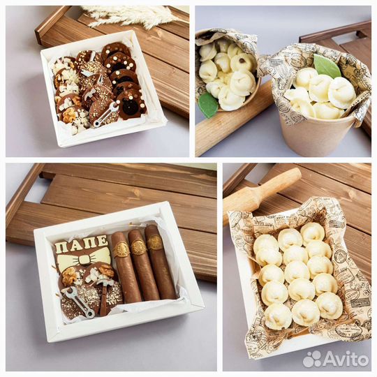 Набор с шоколадными сигарами папе, мужчине, сыну