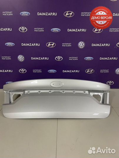 Крышка багажника Kia Rio 4 (2017-2020) серебристый