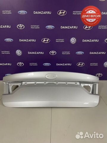 Крышка багажника Kia Rio 4 (2017-2020) серебристый