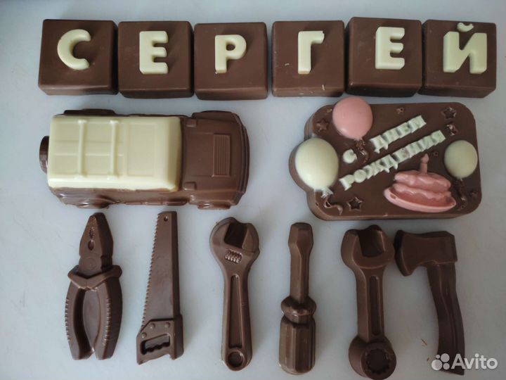 Шоколад ручной работы, цветы из шоколада