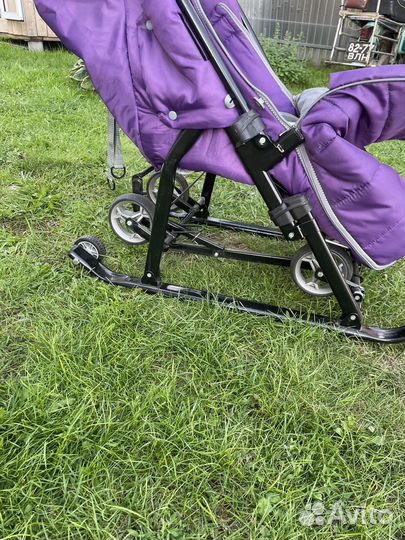 Коляска санки