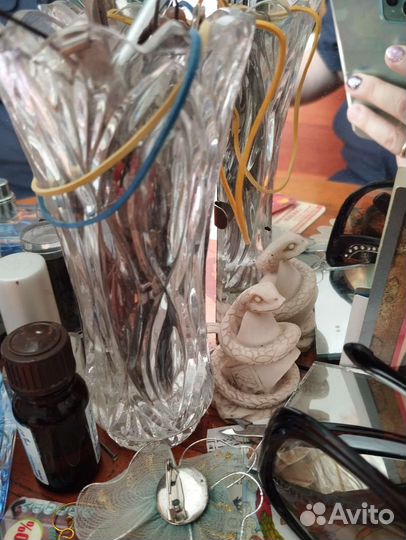 Вазочки, наборы, стаканы, хрусталь времён СССР