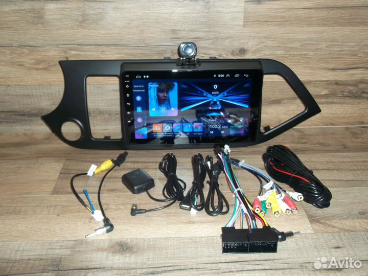 Магнитола Kia Picanto Android с камерой