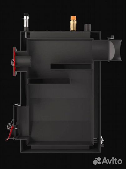 Твердотопливный котёл 65 квт