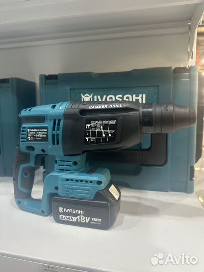 Перфоратор аккумуляторный Ivasaki 18В