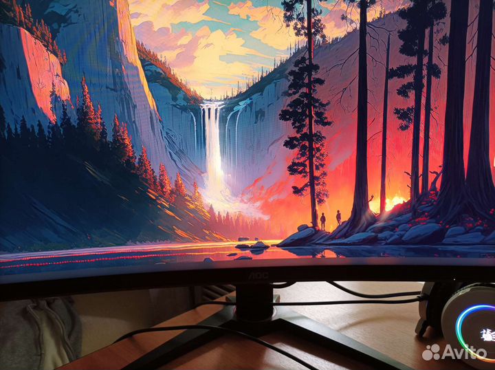 Монитор AOC 31.5 CQ32G1 25601440 VA 144 Hz