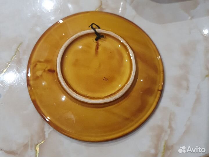 Тарелка настенная зик