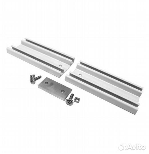 Карниз двухрядный Эскар 280 см, белый