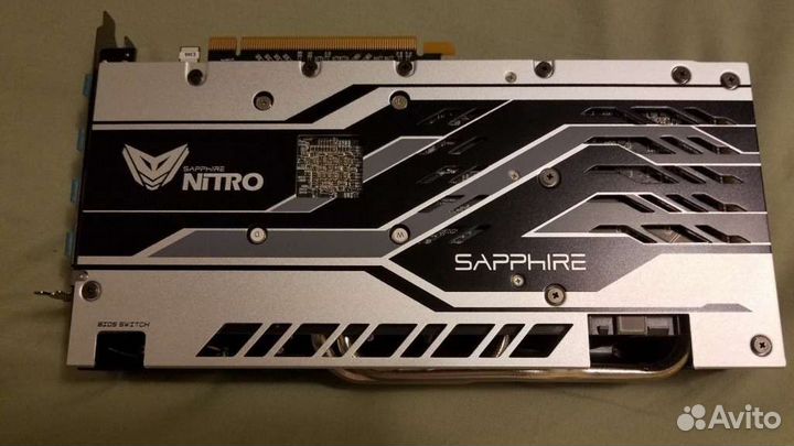 Видеокарта amd Rx580 Sapphire Nitro 4gb