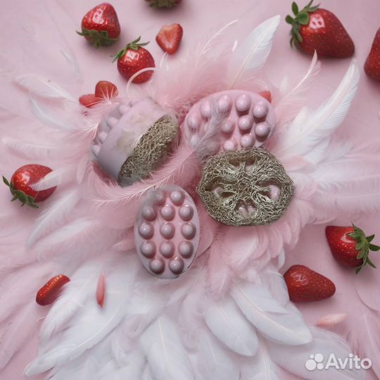 Массажное мыло с люфой