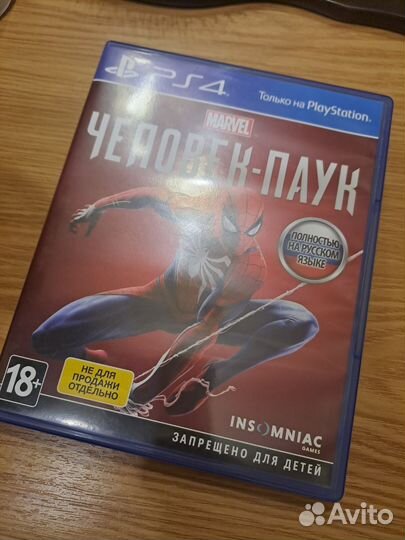 Игра на ps4 человек паук